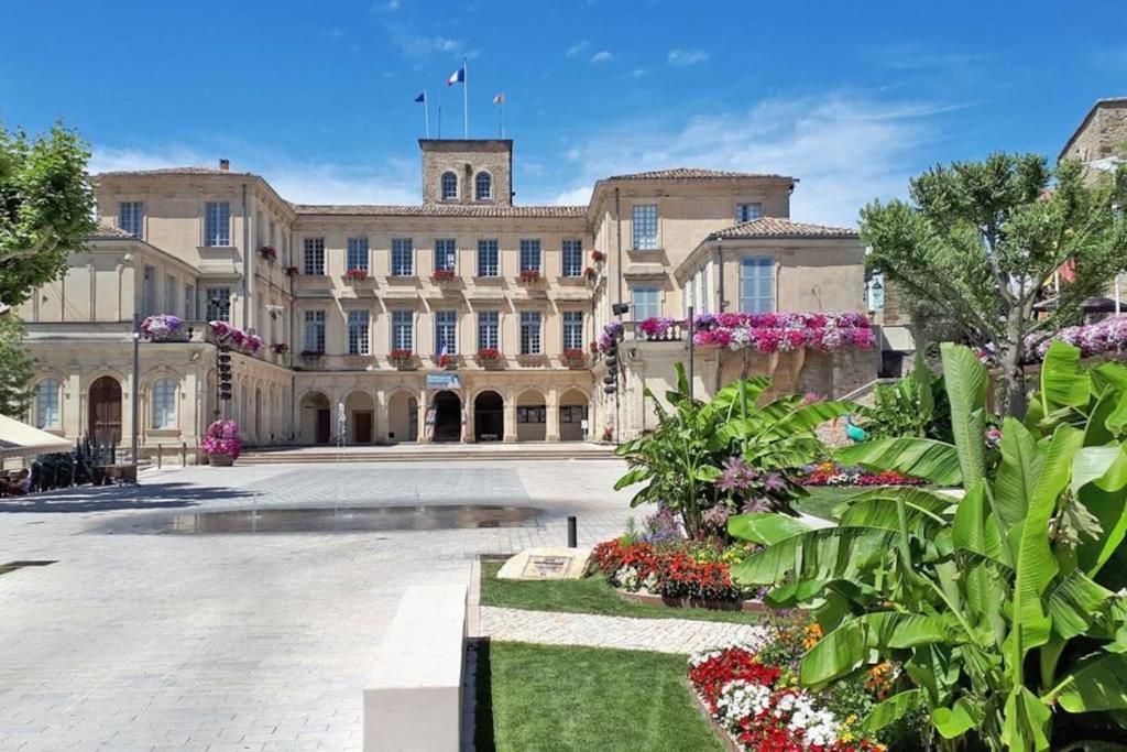 Grand Appartement En Maison De Ville Valréas エクステリア 写真